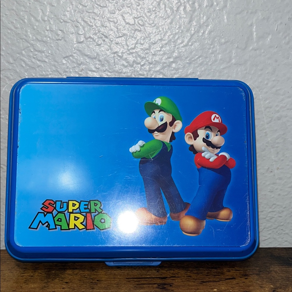 Super Mario Brothers Nintendo DS case , for handheld and games /